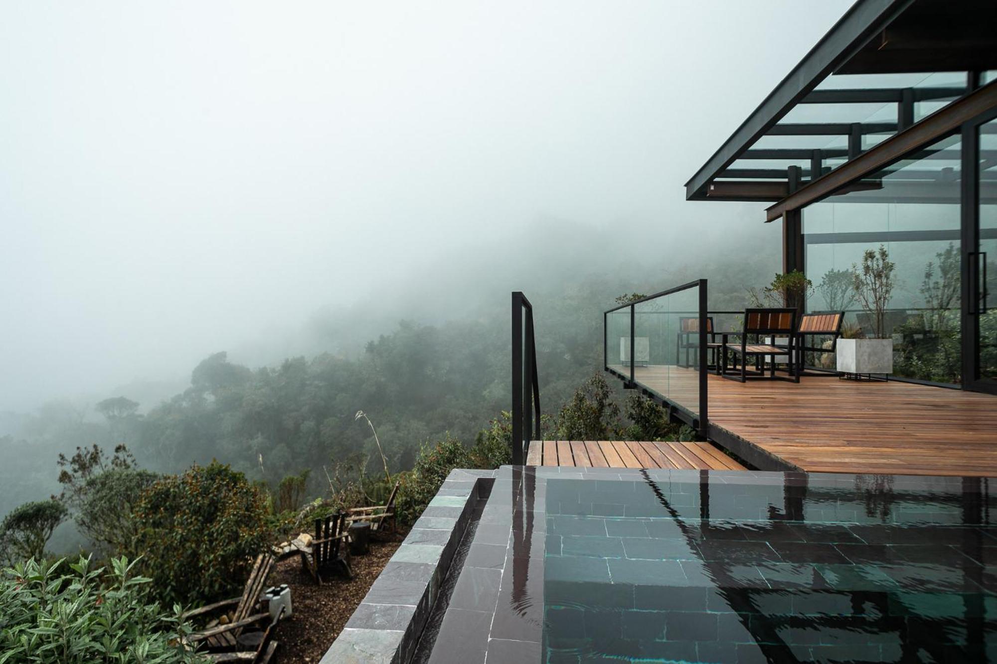 Hotel Termales Del Ruiz Gallinazo  Bagian luar foto